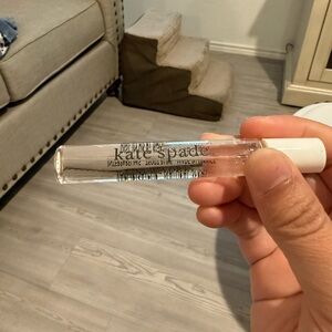 Kate Spade Clear Perfume Roller with White Cap